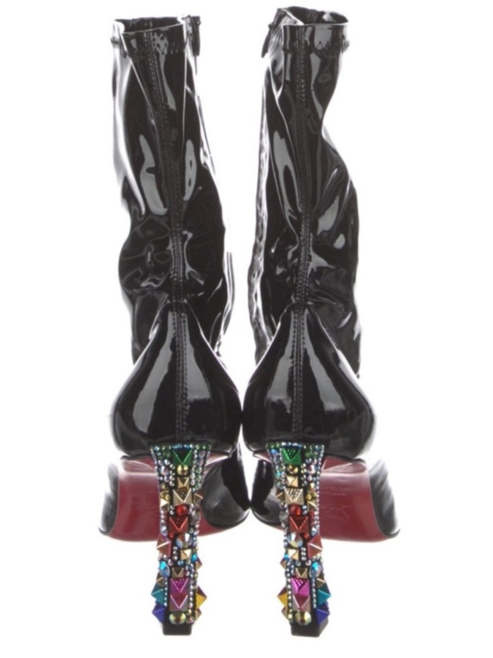 Christian Louboutin Cosmic
boots Strass Crystal heels
RETAIL 2295 - Picture 7 of 8